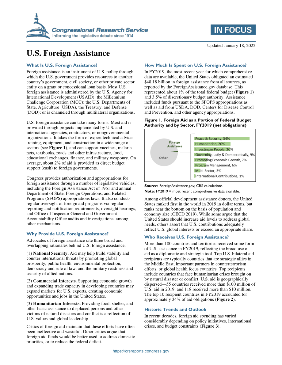 [20220118]IF10183_美国对外援助.pdf_第1页