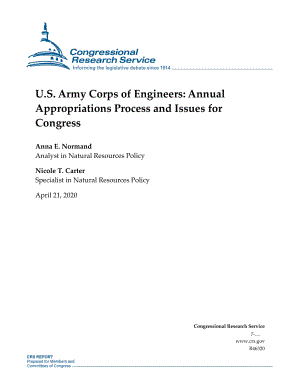 [20200421]R46320_美国陆军工程兵团：国会年度拨款程序和问题.pdf