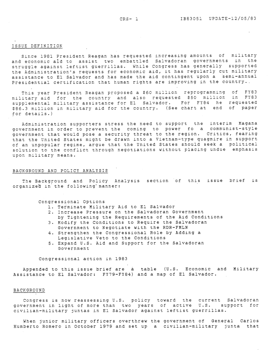 [19831205]IB83051_萨尔瓦多：第98届国会的政策问题.pdf_第3页