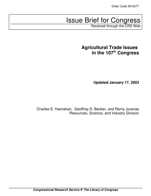 [20030117]IB10077_第107届国会的农业贸易问题.pdf