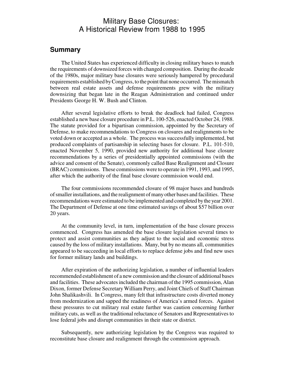 [20041018]97-305F_军事基地关闭：1988～1995年的历史回顾.pdf_第2页