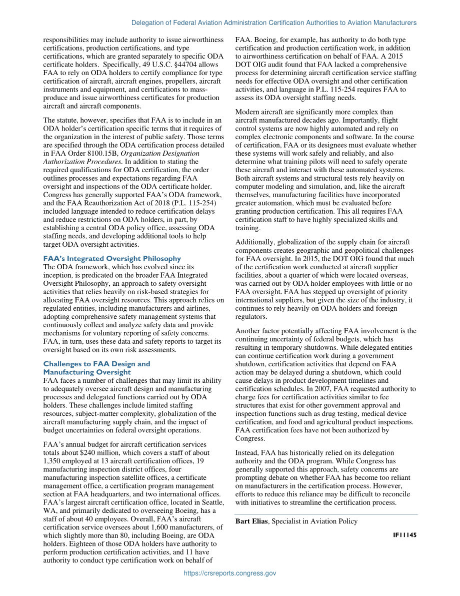 [20190325]IF11145_联邦航空管理局认证机构对航空制造商的授权.pdf_第2页