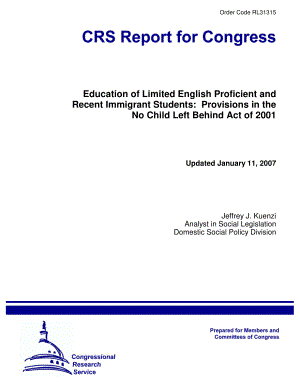 [20070111]RL31315_有限英语熟练和近期移民学生的教育：2001年《不让一个孩子掉队法》的规定.pdf