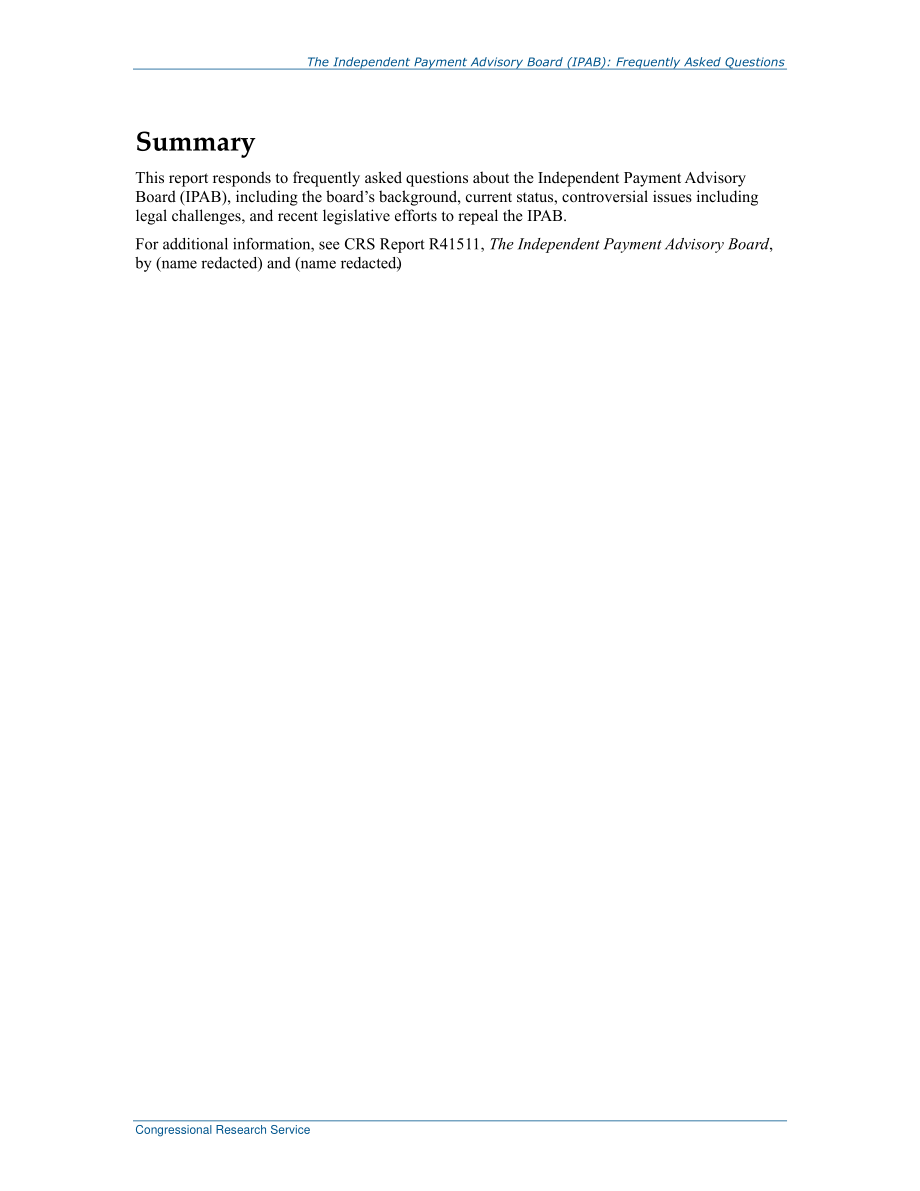 [20171103]R44075_独立支付咨询委员会（IPAB）：常见问题解答.pdf_第2页
