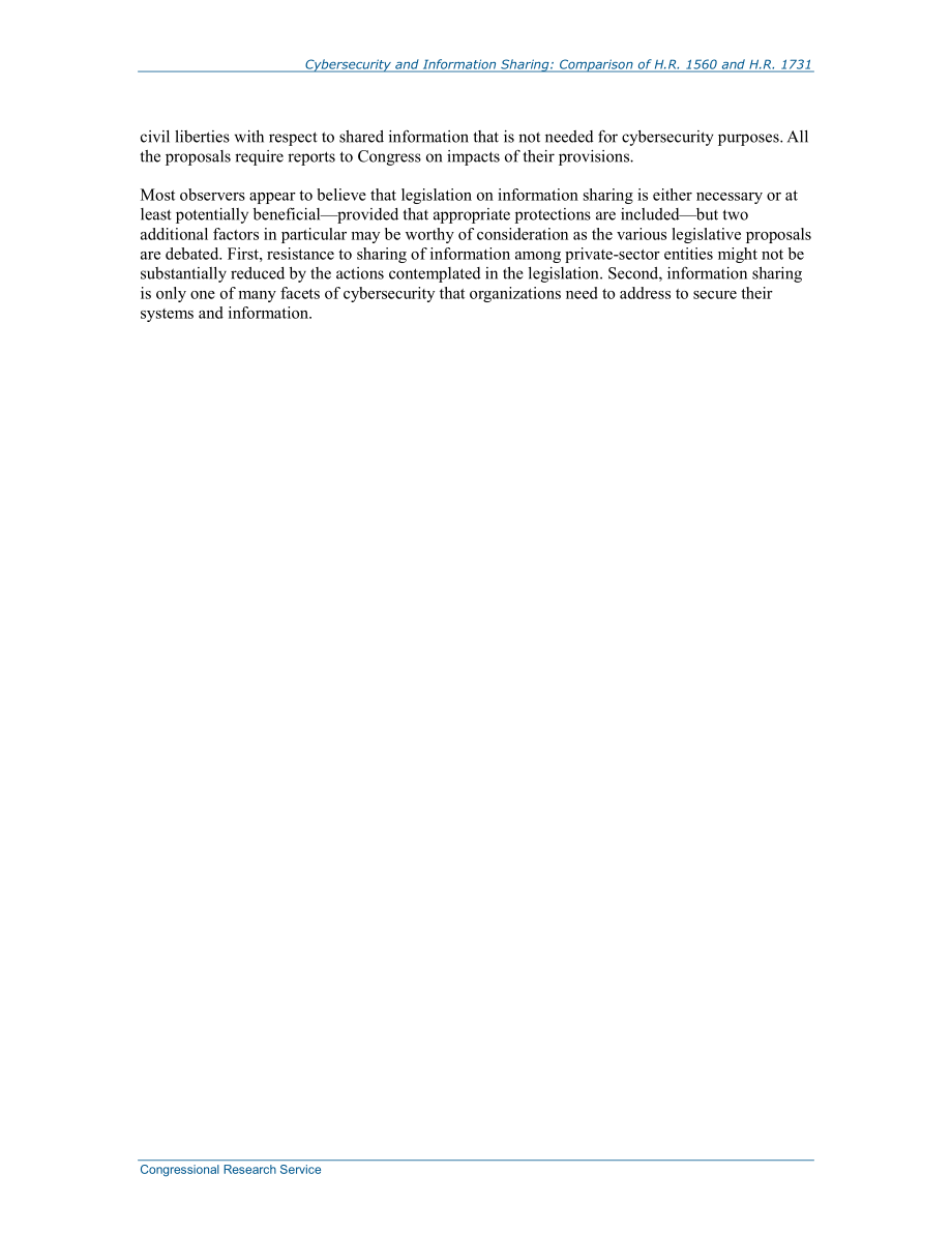 [20150618]R43996_网络安全和信息共享：H.R.的比较1560和H.R.1731年经过该房屋.pdf_第3页