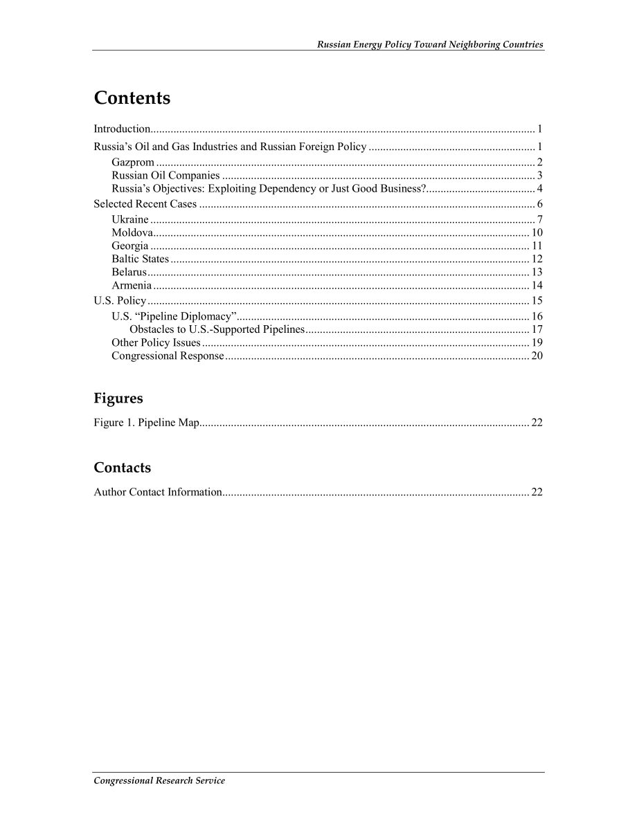[20100322]RL34261_俄罗斯对周边国家的能源政策.pdf_第3页