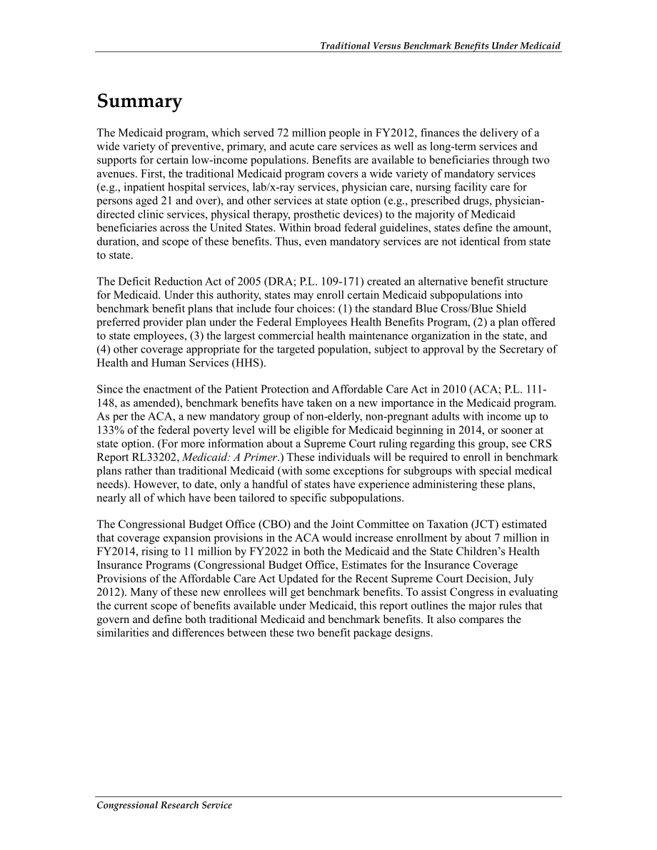 [20130423]R42478_医疗补助下的传统福利与基准福利.pdf_第2页