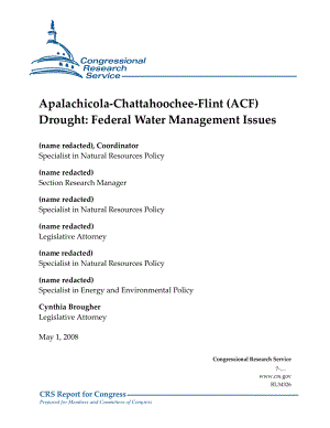 [20080501]RL34326_Apalachicola Chattahoochie Flint（ACF）干旱：联邦水管理问题.pdf
