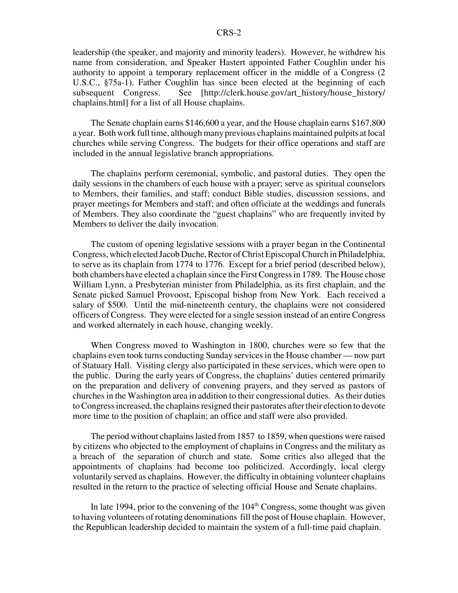 [20080425]RS20427_参众两院牧师.pdf_第2页