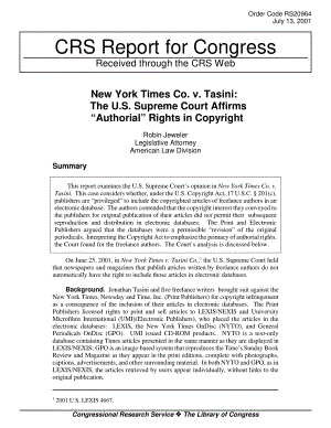 [20010713]RS20964_《纽约时报》诉塔西尼案：美国最高法院确认版权中的“作者”权利.pdf