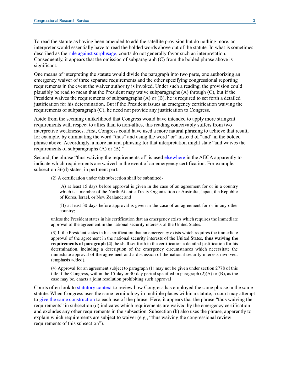 [20190529]LSB10304_《武器出口管制法》中国会通知期的豁免.pdf_第3页