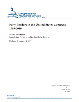 [20190904]RL30567_1789-2019年美国国会政党领导人.pdf