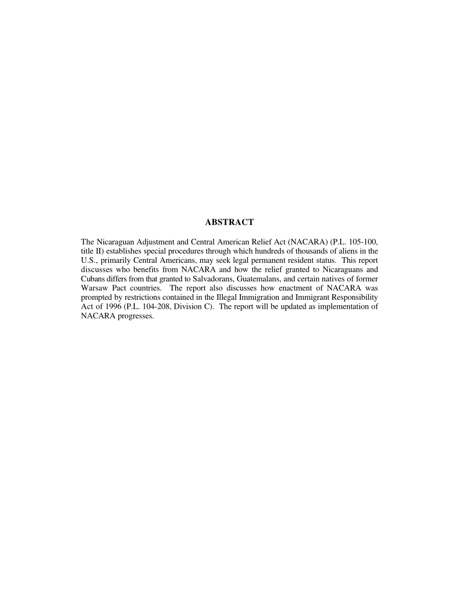 [19980715]35855_尼加拉瓜调整和中美洲救济法：艰苦救济和长期非法外国人.pdf_第2页