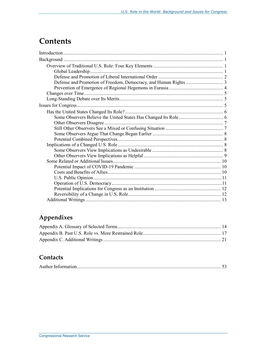 [20210119]R44891_美国在世界上的作用：国会背景和议题.pdf_第3页