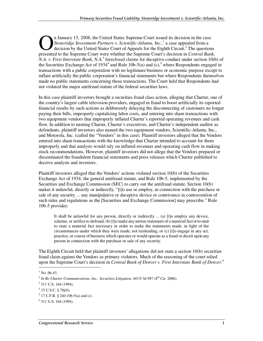 [20080123]RS22723_主要证券欺诈责任：Stoneridge Investment v.Scientific Atlanta股份有限公司.pdf_第3页