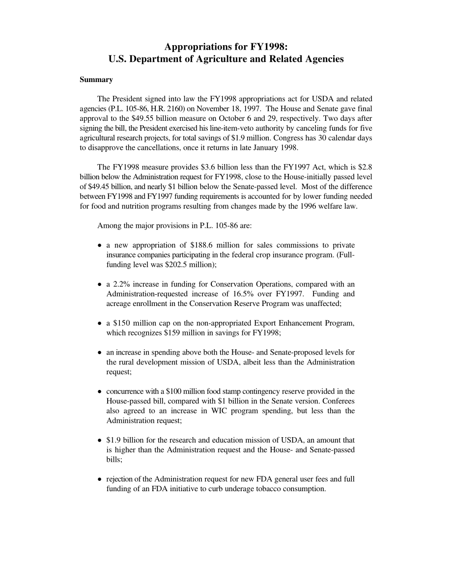 [19971209]97-201_1998财年拨款：美国农业部及相关机构.pdf_第3页