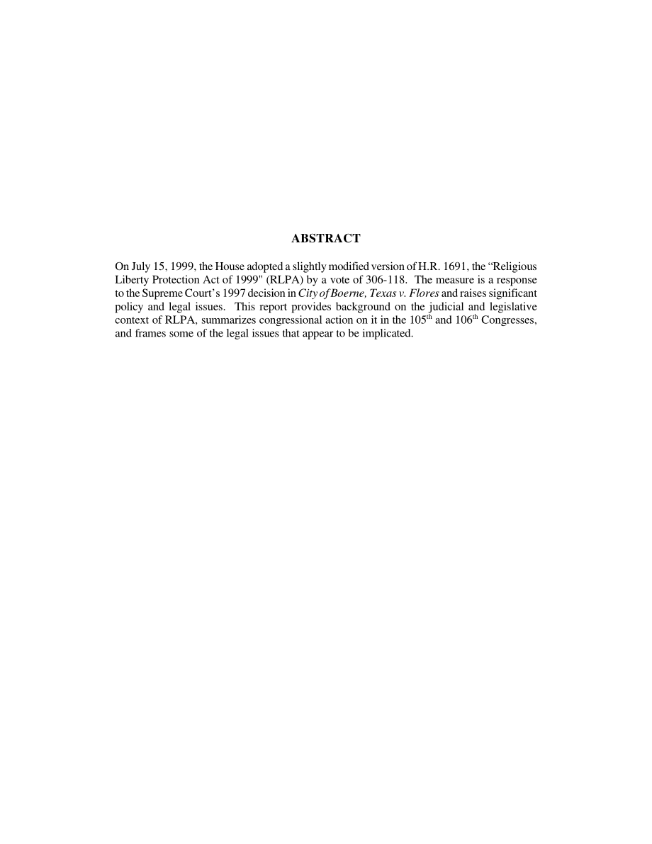 [20000425]RL30221_《宗教自由保护法》：背景和当前状态.pdf_第2页