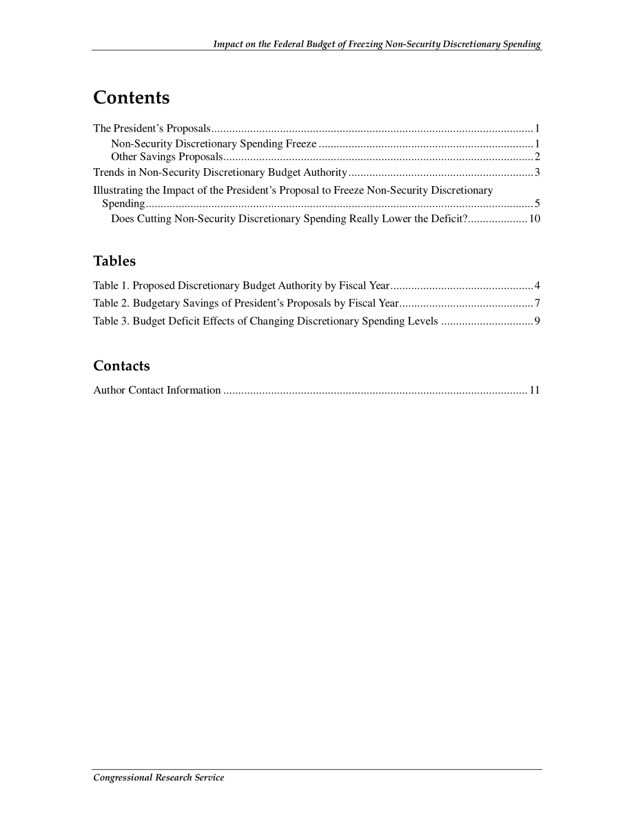 [20110322]R41174_冻结非安全自由支配开支对联邦预算的影响.pdf_第3页