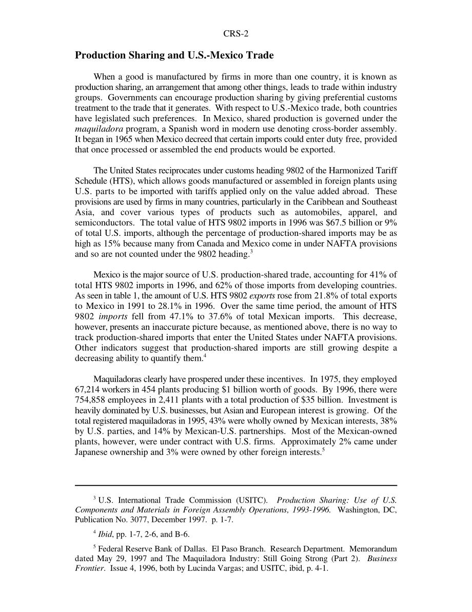 [19980127]98-66_Maquiladoras和NAFTA：美墨生产共享与贸易的经济学.pdf_第2页