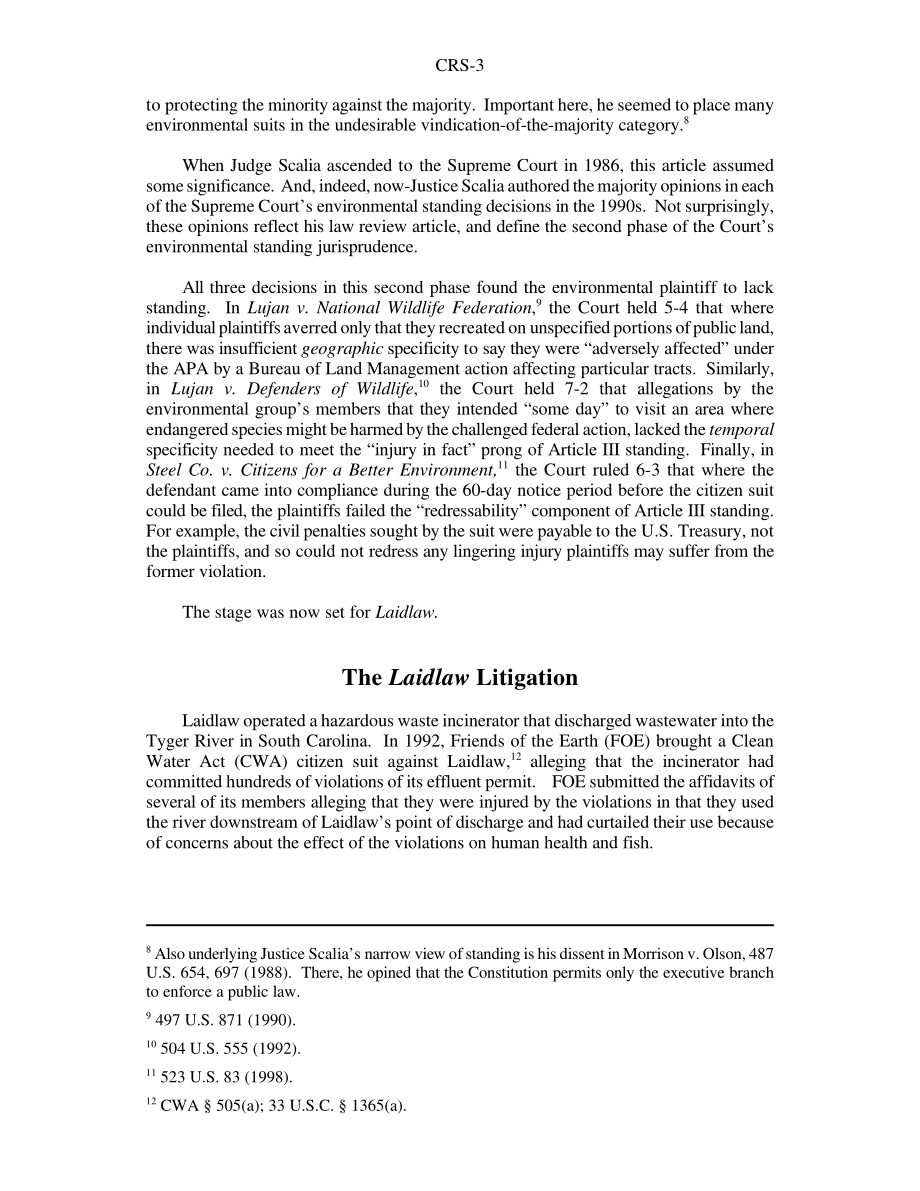 [20000314]RS20497_钟摆向后摆动：地球之友诉莱德劳案后的立宪主义.pdf_第3页