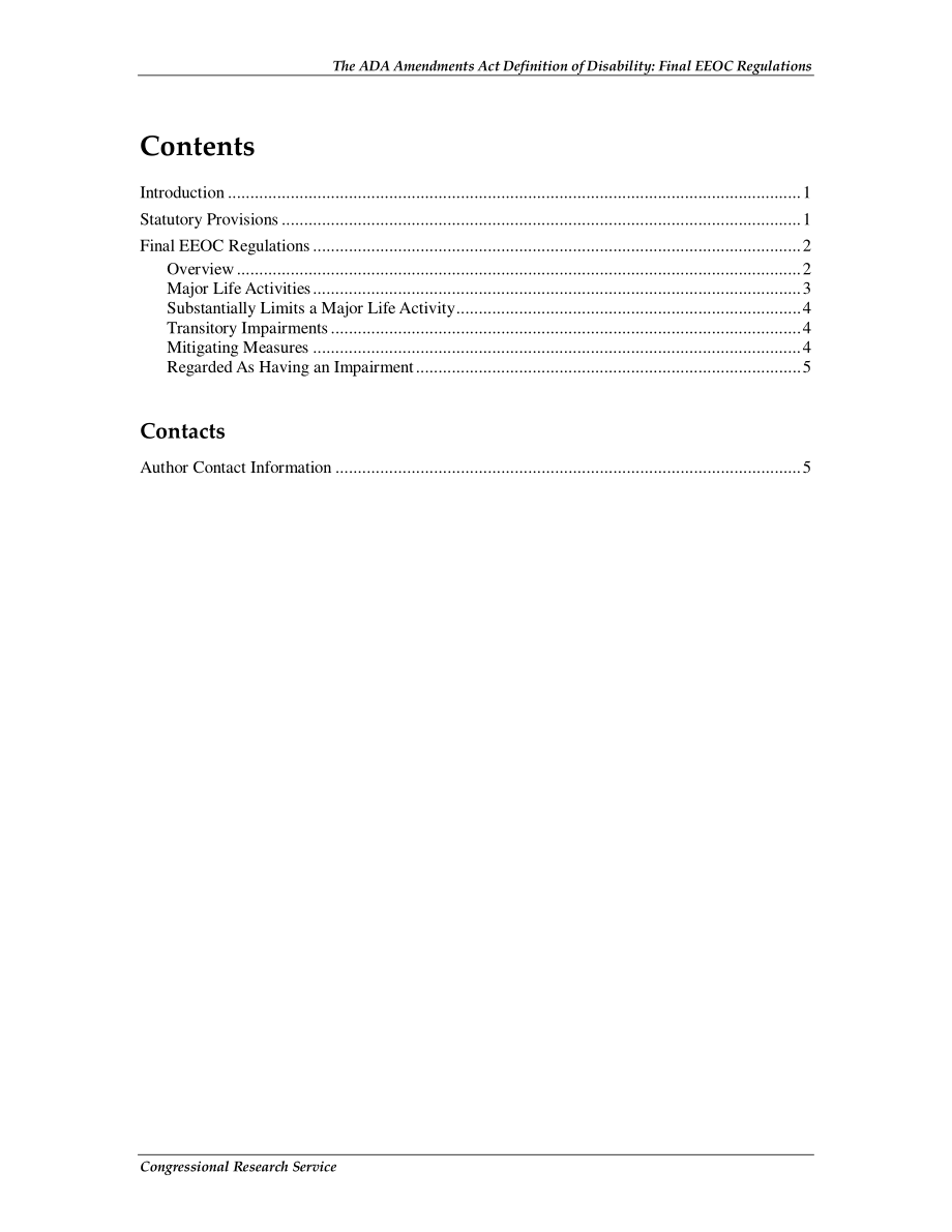 [20110401]R41757_《美国残疾人法案修正案》对残疾的定义：EEOC最终规定 .pdf_第3页