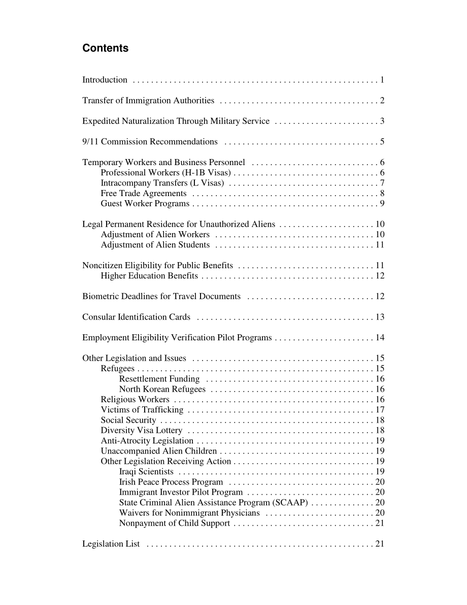 [20041006]RL32169_第108届国会移民立法和问题.pdf_第3页