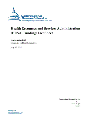 [20170713]R44054_卫生资源和服务管理局（HRSA）资金：情况说明书.pdf