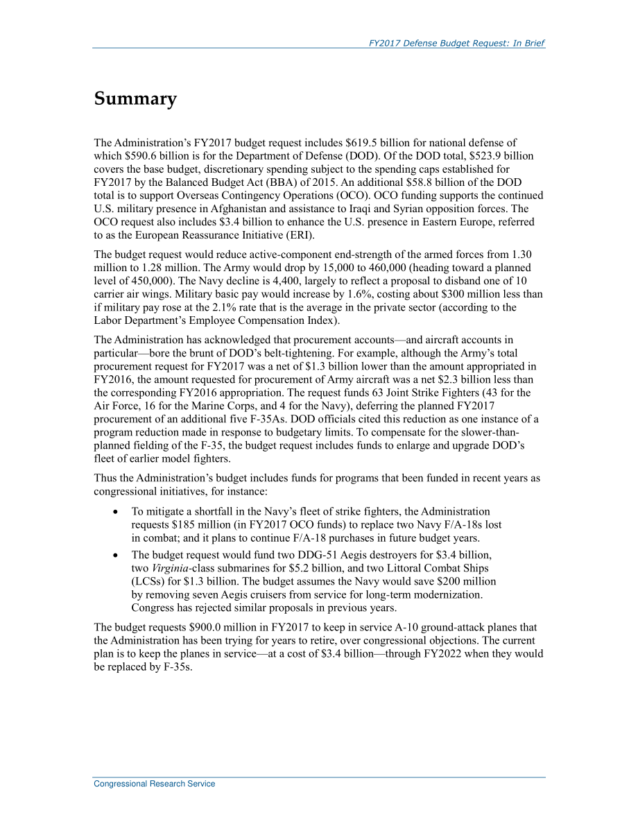 [20160212]R44379_2017财年国防预算申请：简言之.pdf_第2页