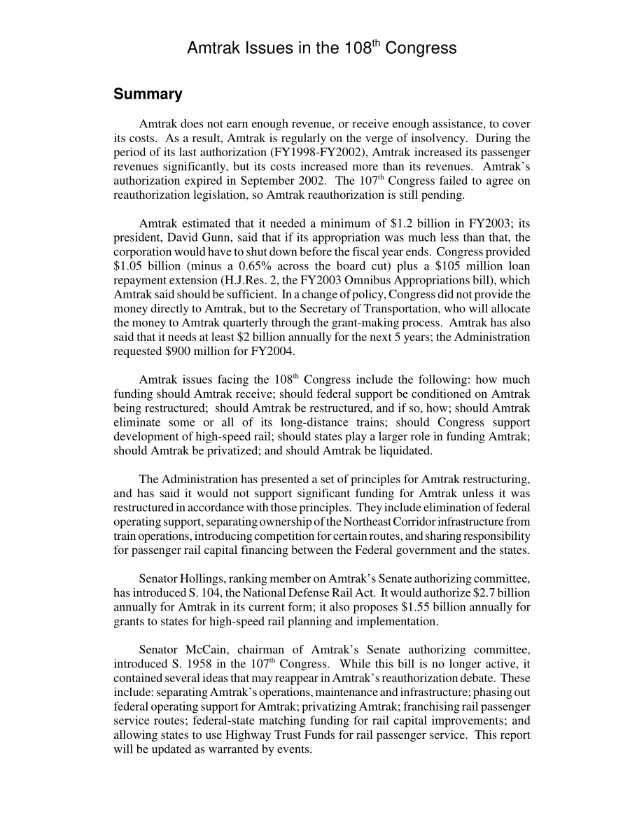 [20030220]RL31743_美国铁路公司在第108届国会的议题.pdf_第2页