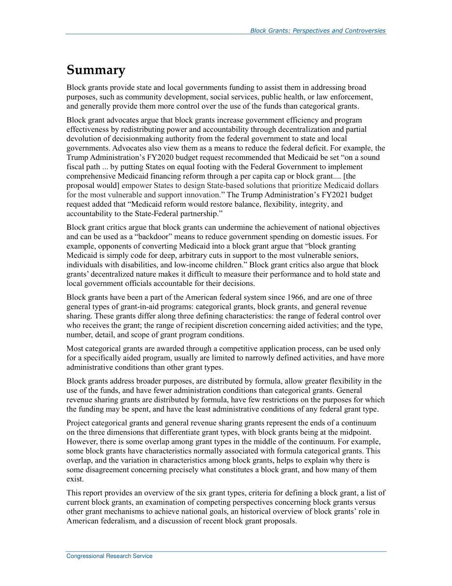 [20200221]R40486_整体拨款：观点和争议.pdf_第2页