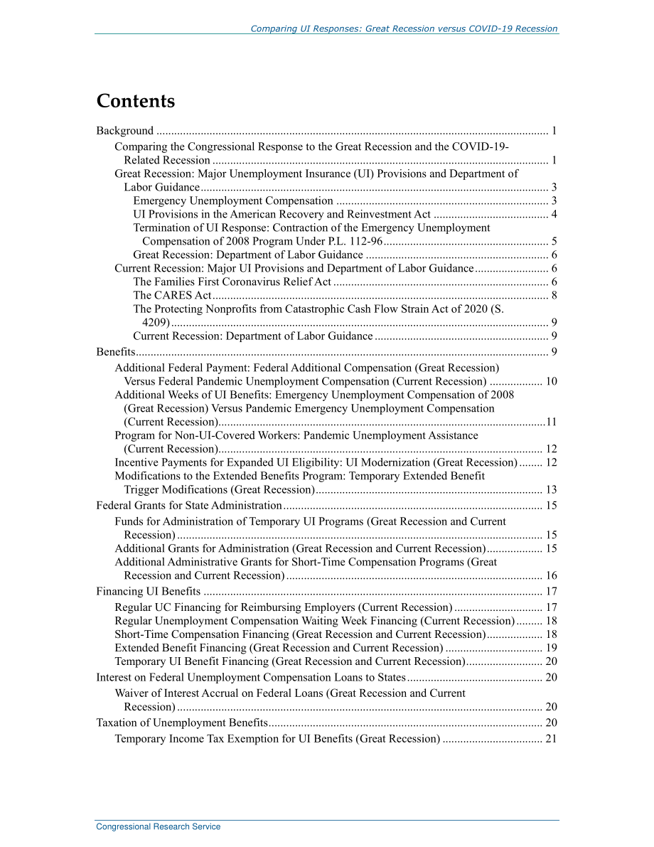 [20200730]R46472_比较国会对大衰退和新冠肺炎相关衰退的反应：失业保险（UI）规定.pdf_第3页