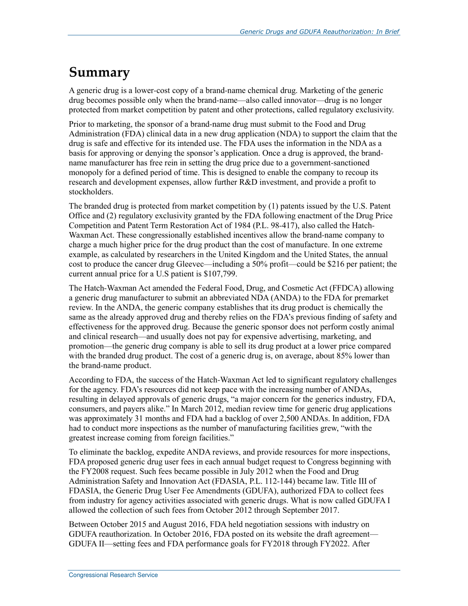 [20170705]R44703_仿制药和GDUFA再授权：简言之 .pdf_第2页