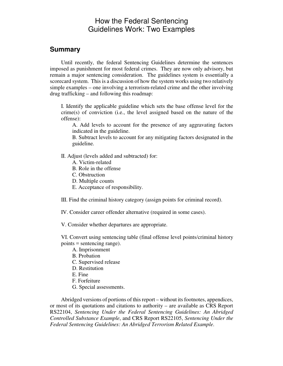 [20050404]RL32846_联邦量刑指南的工作原理：两个示例.pdf_第2页
