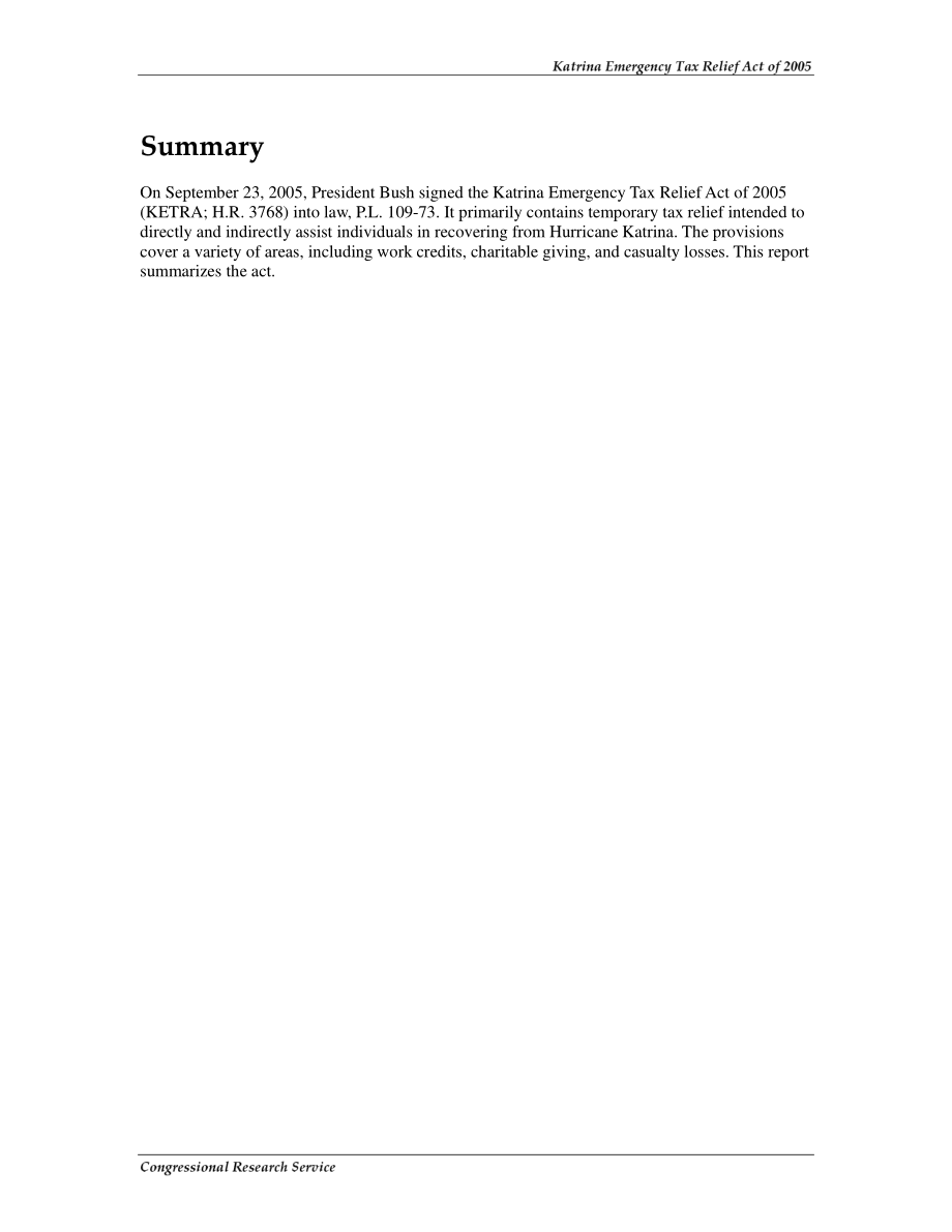 [20051024]RS22269_2005年卡特里娜紧急减税法案.pdf_第2页