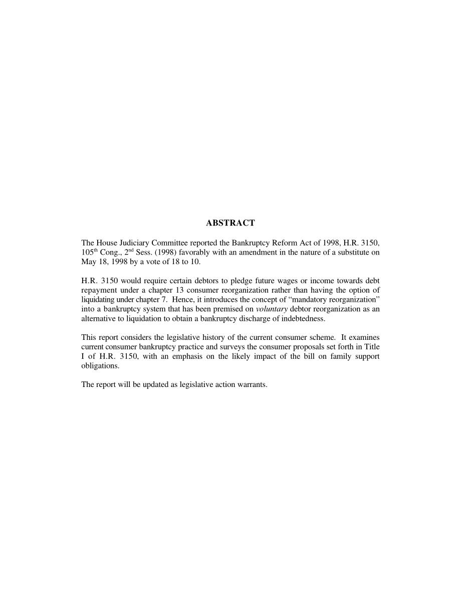 [19980601]98-517A_1998年破产改革法案中的消费者提案：H、 R3150年第105届国会第二届会议（1998年）.pdf_第2页