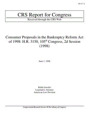 [19980601]98-517A_1998年破产改革法案中的消费者提案：H、 R3150年第105届国会第二届会议（1998年）.pdf