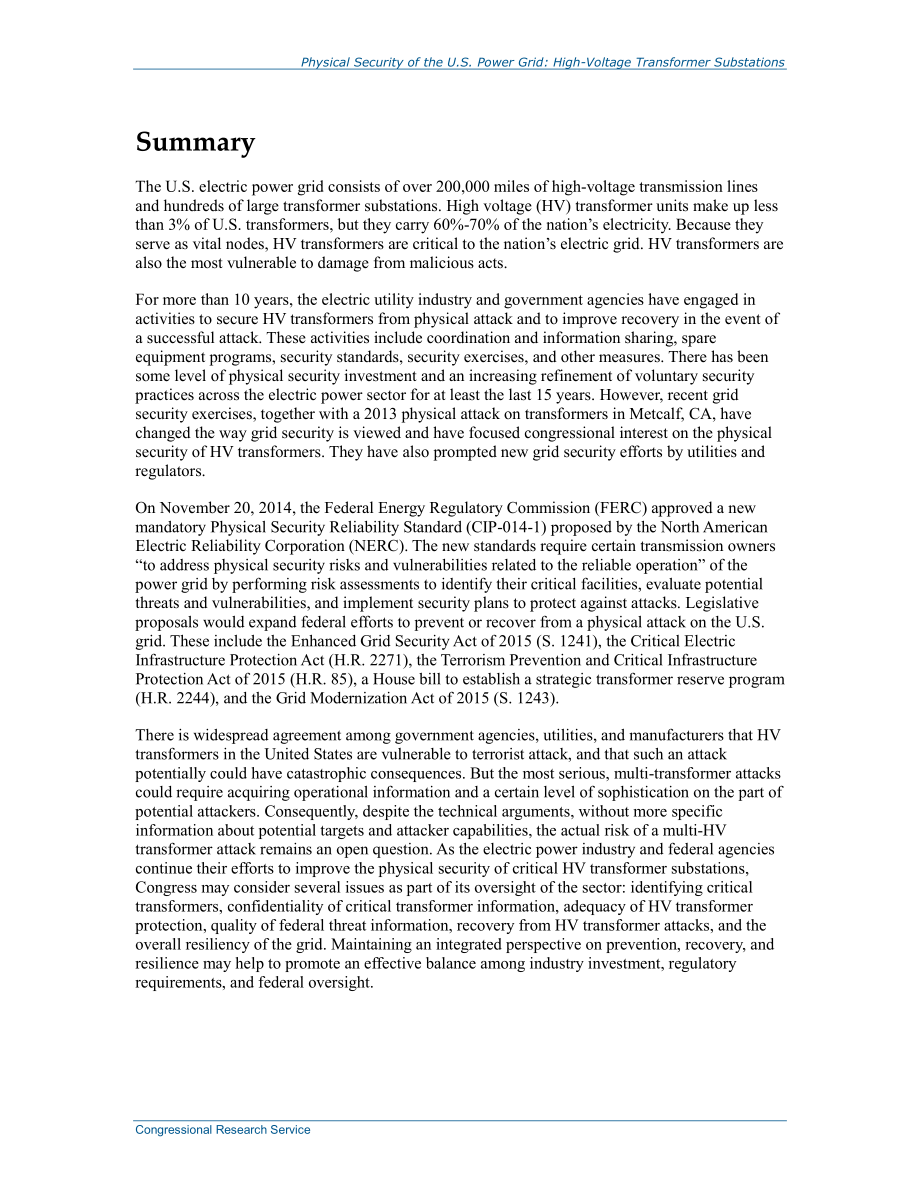 [20150702]R43604_美国电网的物理安全：高压变电站.pdf_第2页