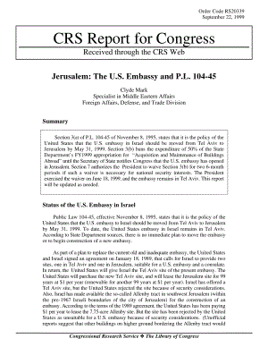 [19990922]RS20339_耶路撒冷： The U.S. Embassy and P.L. 104-45.pdf