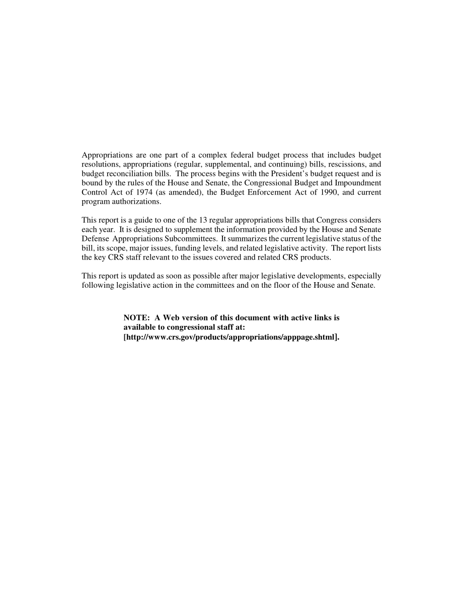 [20031106]RL31810_2004财年拨款：军事建设.pdf_第2页