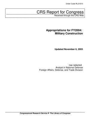 [20031106]RL31810_2004财年拨款：军事建设.pdf