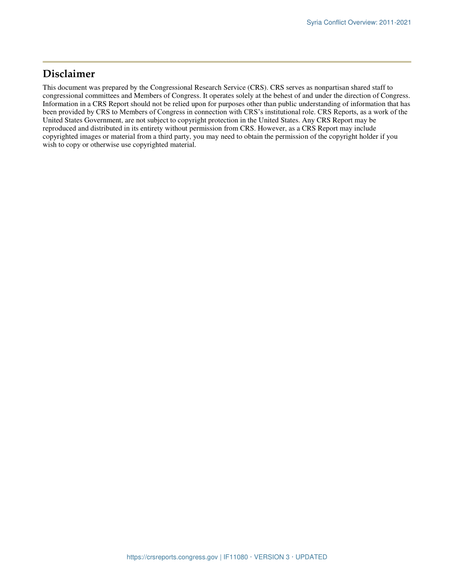 [20210210]IF11080_叙利亚冲突概述：2011-2021.pdf_第3页