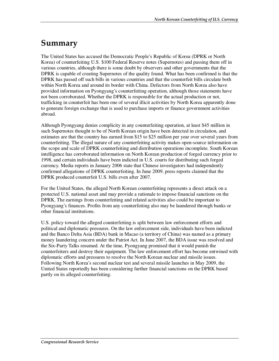 [20090612]RL33324_朝鲜伪造美元.pdf_第2页