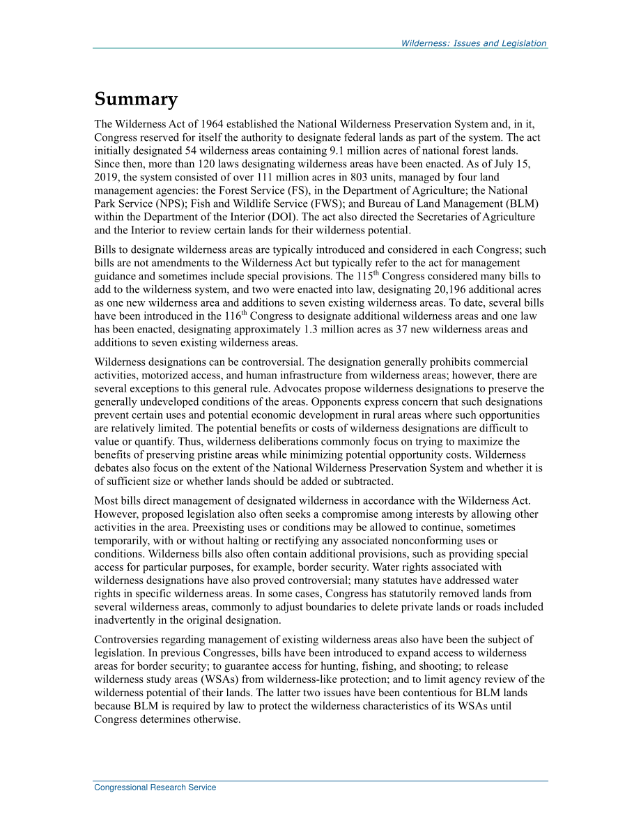 [20191206]R41610_荒野：问题和立法.pdf_第2页