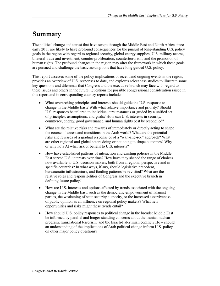 [20120307]R42393_中东的变化：对美国政策的影响.pdf_第2页