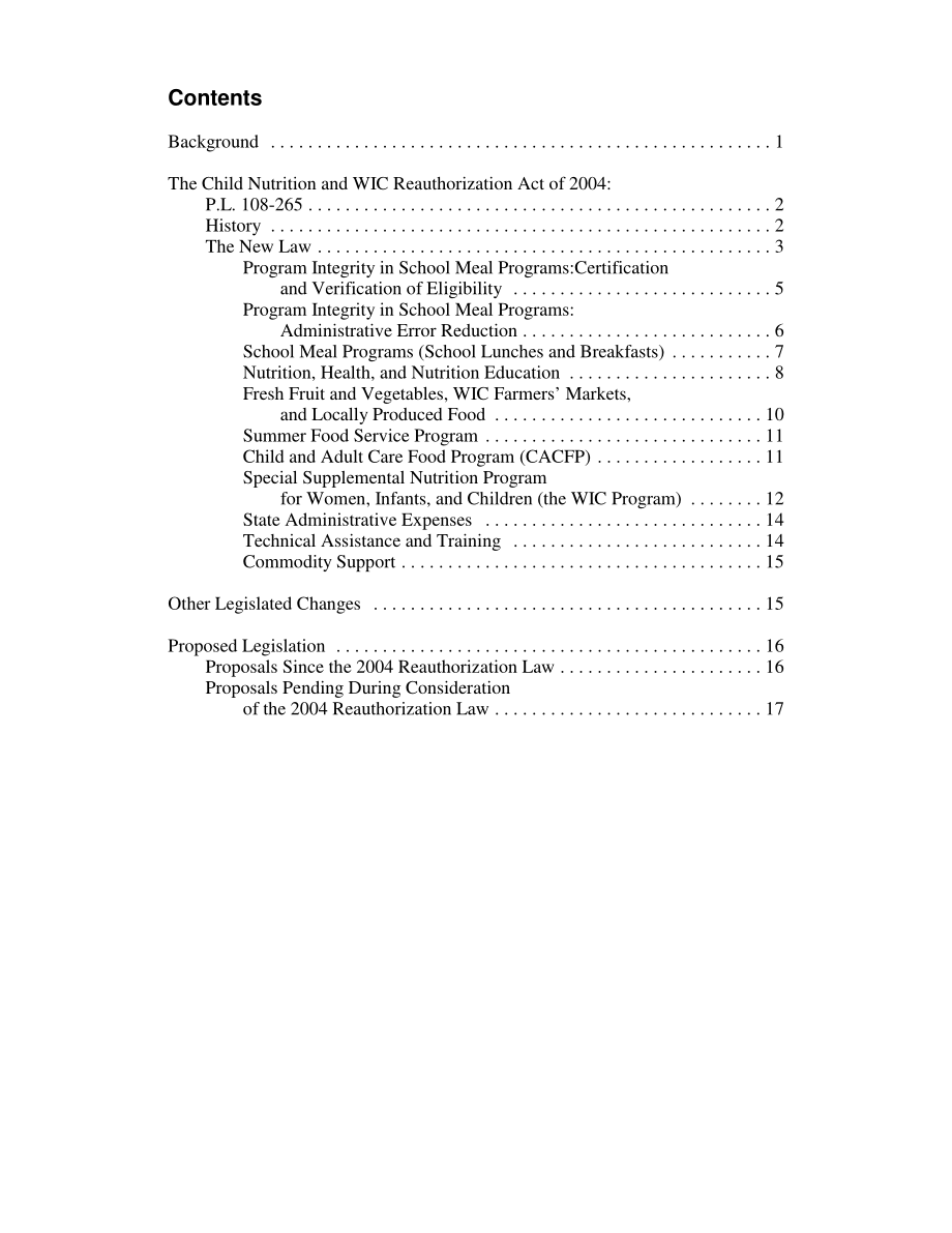 [20060713]RL33299_第108届和109届大会的儿童营养和WIC立法.pdf_第3页