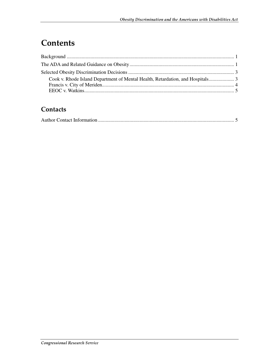 [20070716]RS22609_Obesity Discrimination and the Americans with Disabilities Act.pdf_第3页