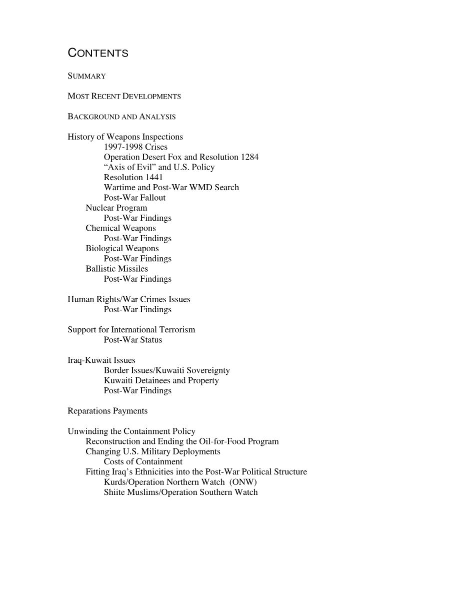 [20030902]IB92117_伊拉克：联合国武器项目要求和美国政策.pdf_第2页