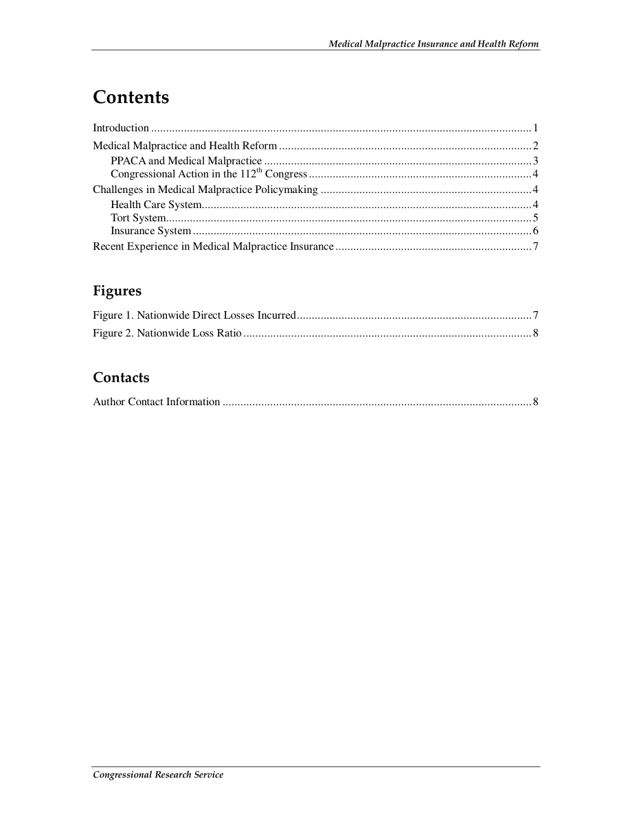 [20110222]R40862_医疗事故保险与医疗改革.pdf_第3页