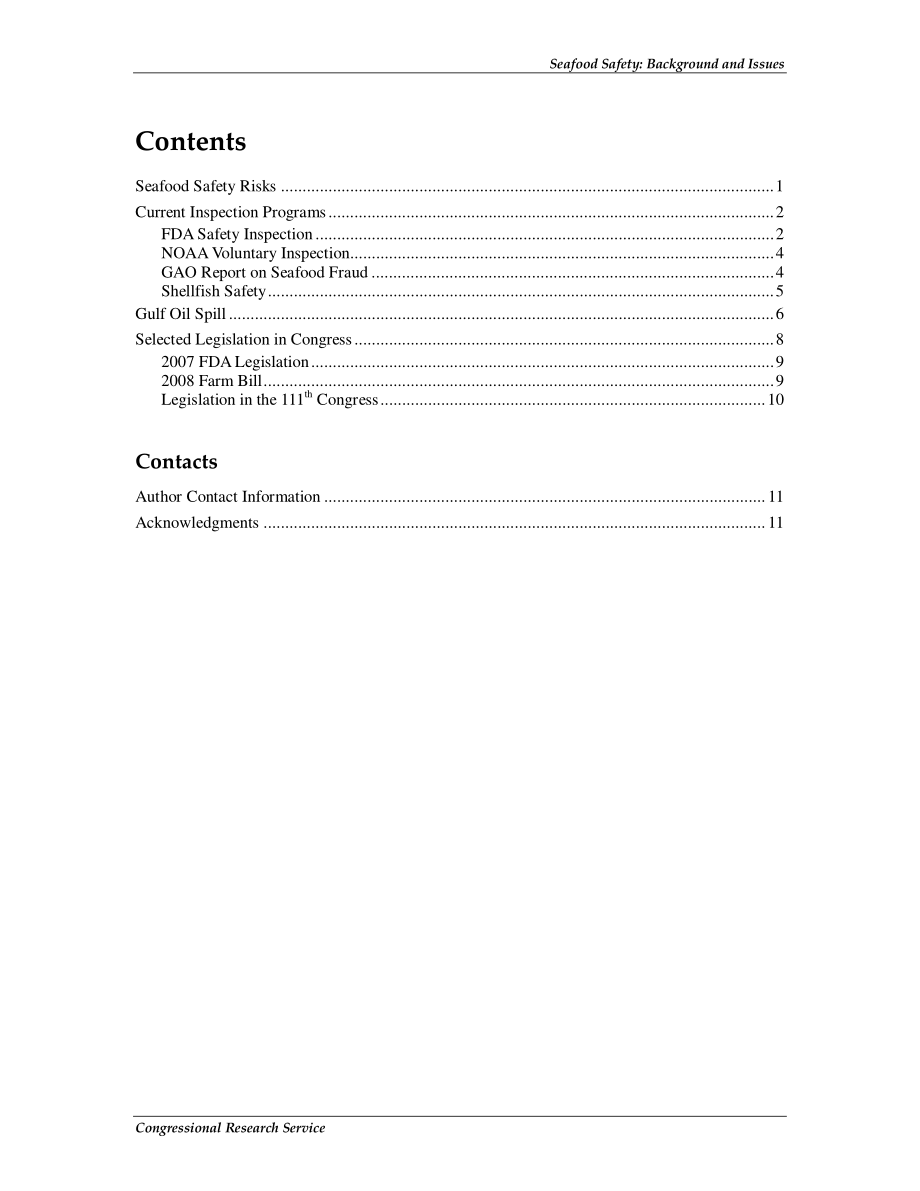 [20101202]RS22797_海鲜安全：背景和问题.pdf_第3页