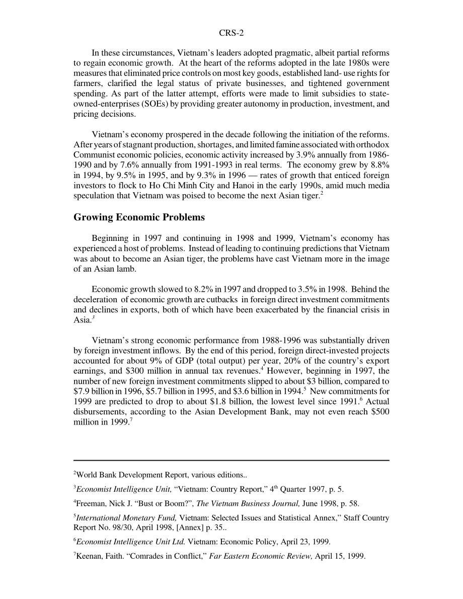 [19991029]98-551_Vietnam Economic Reforms and Commercial Relations with the United States.pdf_第2页